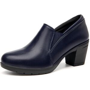 Centro Point BRAND NEW Women's Navy Block Heel Shoes